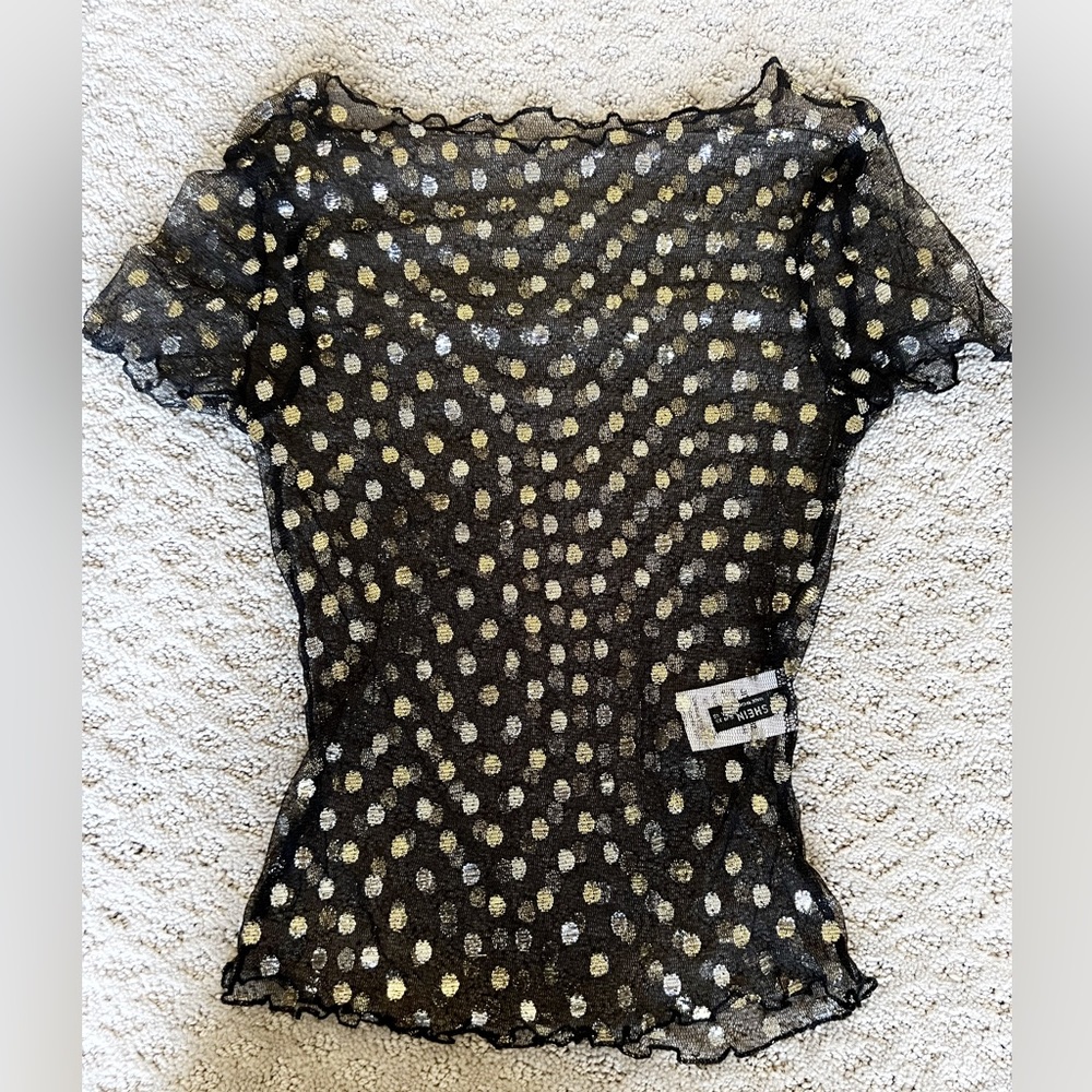 NEW Sheer Mesh Top